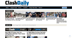 Desktop Screenshot of clashdaily.com